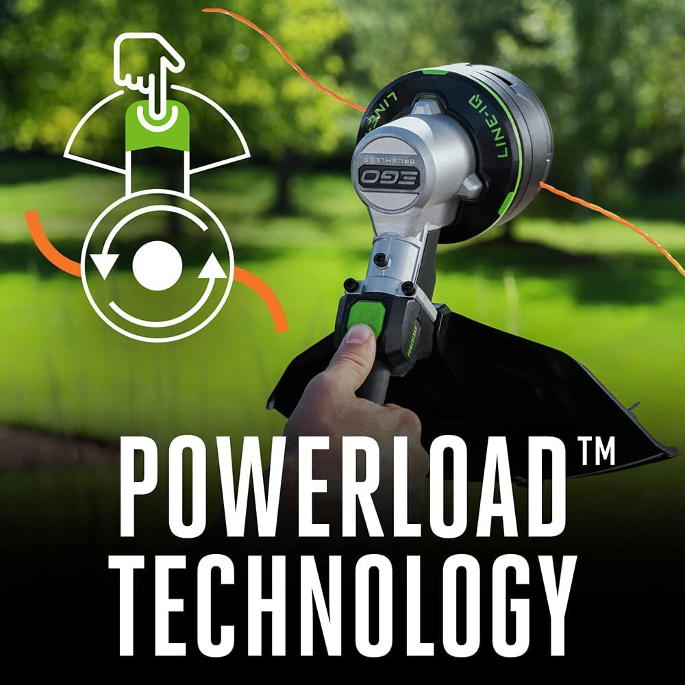 EGO Power+ 56-Volt 16-Inch Cordless String Trimmer With 4.0Ah And BA1400T 2.5Ah Batteries And 320W Charger - ST1623T