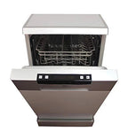 SPT Portable Dishwasher, 18 inch, 8 Place Settings, Stainless Steel - SD-9263SSA