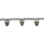 Skull Chain Decoration, Silver, 6', Halloween by Way To Celebrate