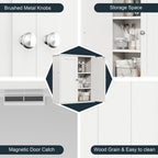 Walsunny Bathroom Medicine Cabinet, Wall-mounted Storage Cabinet , Cosmetics Storage Cabinet for Dining room, Bedroom