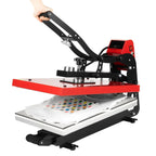 16 in x 20 in Clamshell Semi-Auto Open Heat Press Machine With Slide-Out Function