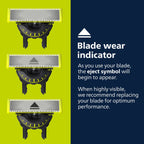 Philips OneBlade 360 Face, Hybrid Electric Trimmer & Shaver, 5-in-1 Comb, Wet & Dry Use, Black, QP2724/70