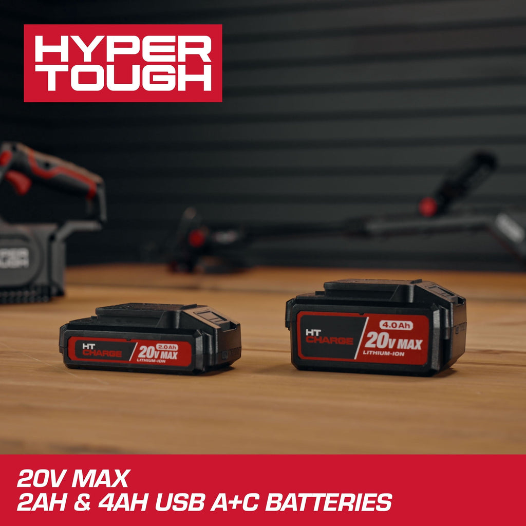 Hyper Tough 20V Max 4.0Ah USB A+C Lithium-Ion Battery Pack