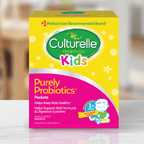 Culturelle Probiotics Kids Purely Probiotic Daily Ready-to-Mix Supplement, Immunity & Digestion Support for Children, No Flavor Added, 50 Packets
