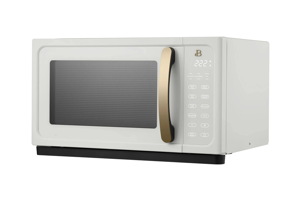 Beautiful 1.1 Cu ft 1000 Watt Sensor Microwave Oven, White Icing - BFCMS811WEST10