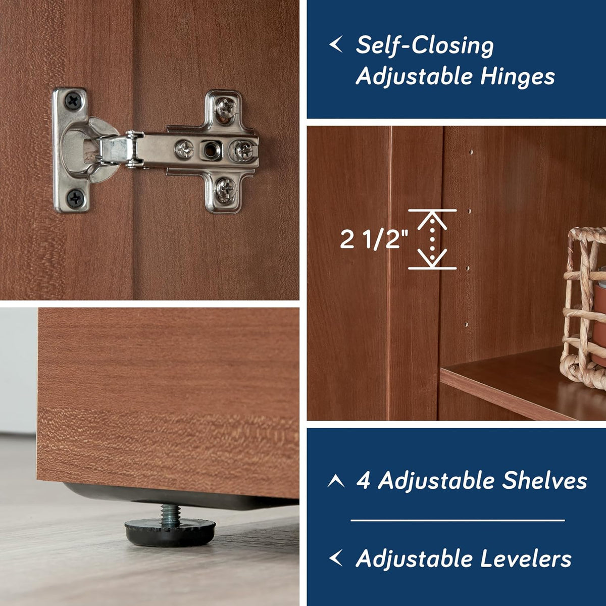 Sauder HomePlus Storage Cabinet Pantry, Sienna Oak Finish