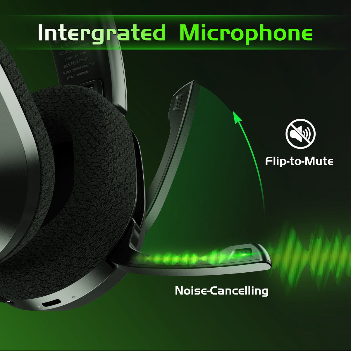 Wireless Gaming Headset for Xbox One,Xbox Series X|S, PS4, PS5,PC, Mac, Switch,Bluetooth 5.4,Xbox Headset with Noise Canceling Mic,Over Ear Gaming