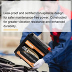 Autocessking Platinum AGM Battery, Group 51R Rechargeable Automotive Batteries for Car, 12V 450CCA 45Ah 75RC