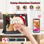 Frameo WiFi Digital Picture Frame, TEMASH 10.1" Digital Photo Frame 32G Memory with 1280*800 IPS Touchscreen, Auto Rotate, Gift for a Loved One!