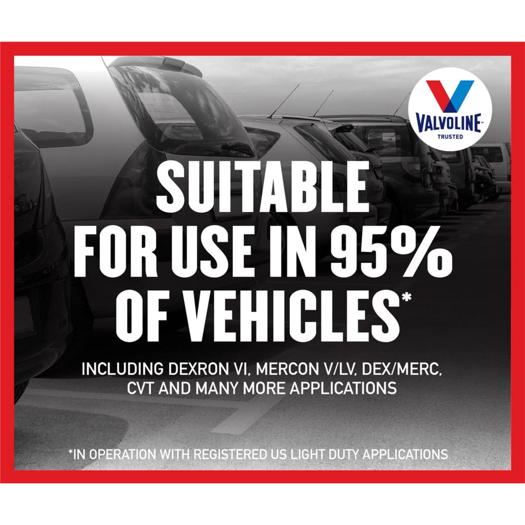 5 pack) Valvoline MaxLife Multi-Vehicle Full Synthetic Automatic Transmission Fluid 1 QT