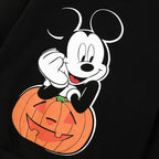 Disney Mickey Mouse Boys Graphic Sweatshirts Halloween Pumpkin Family Matching Outfits Pullover Tops