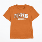 DEXIO Halloween Pumpkin Season Shirts for Women Graphic T-Shirts Fall Casual Short Sleeve Tops Orange XXL