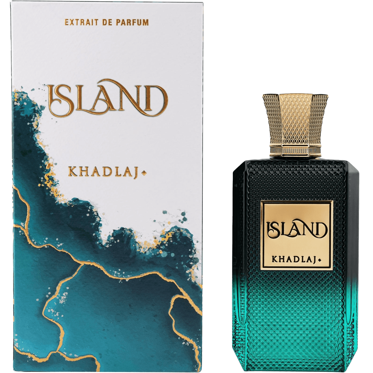 Khadlaj Island Extrait De Parfum Spray for Unisex 3.4 oz