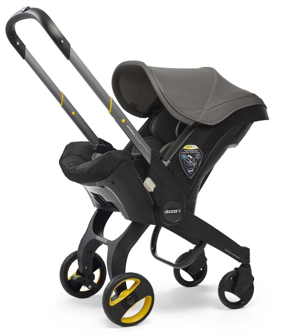 Doona Infant Car Seat & Stroller - Grey Hound