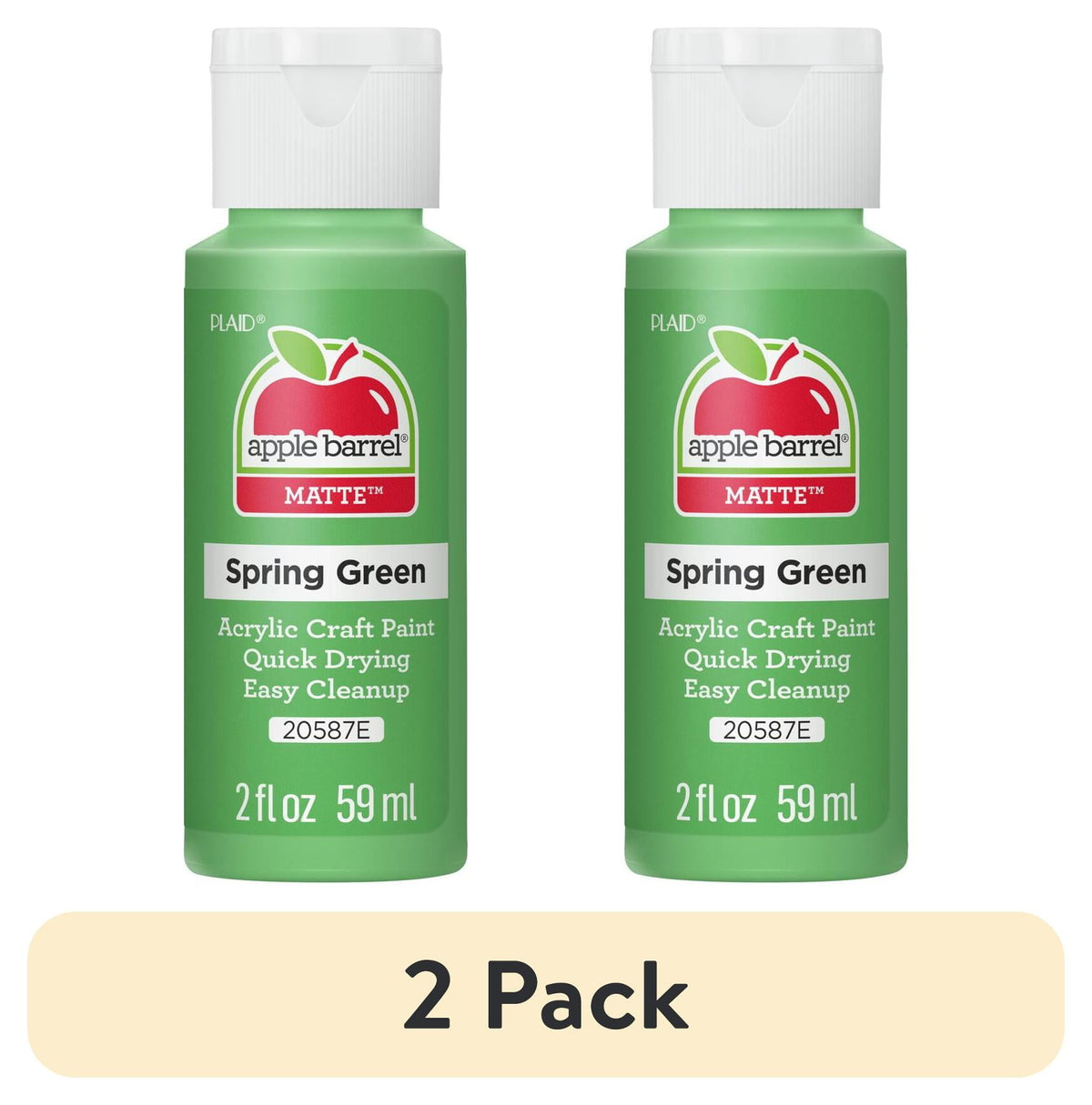 Apple Barrel Acrylic Craft Paint, Matte Finish, 2 fl oz
