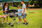 RoadTrip 285 Portable Stand-Up Propane Grill - 3 Adjustable Burners