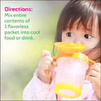 Culturelle Probiotics Kids Purely Probiotic Daily Ready-to-Mix Supplement, Immunity & Digestion Support for Children, No Flavor Added, 50 Packets