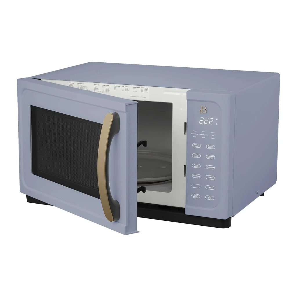 Beautiful 1.1 Cu ft 1000 Watt Sensor Microwave Oven, White Icing - BFCMS811WEST10