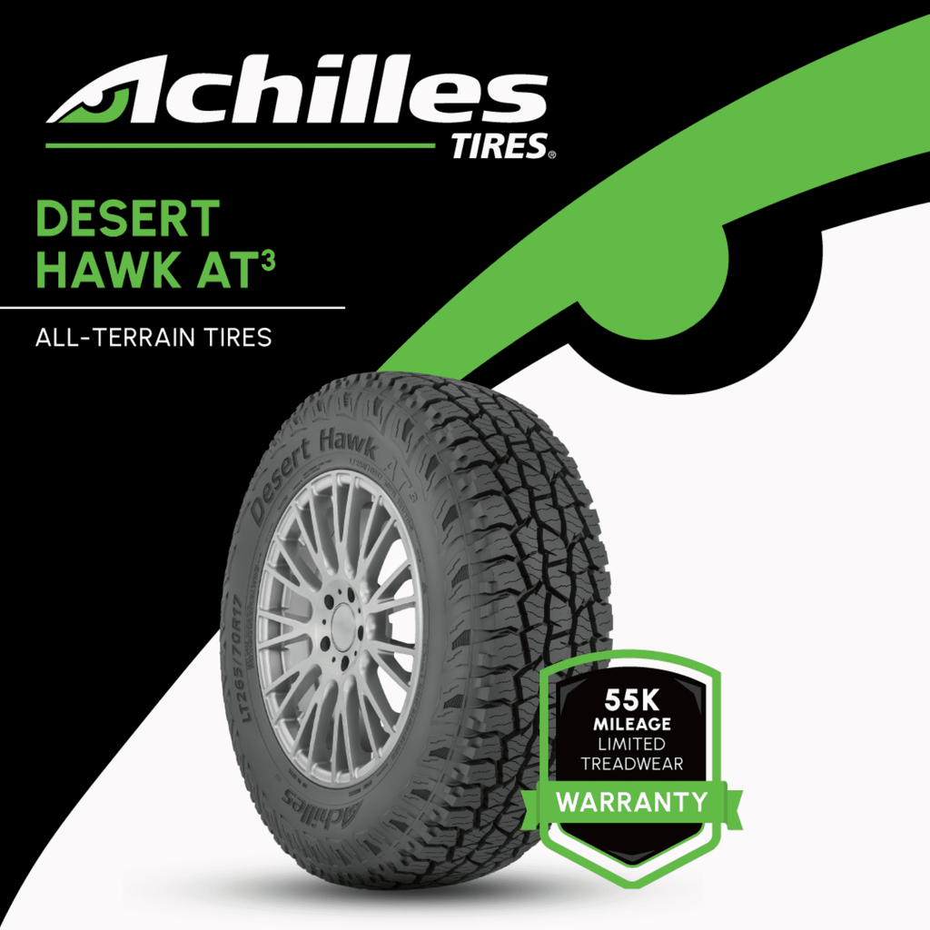 Achilles Desert Hawk AT3 All Terrain 235/75R15 109S XL SUV/Crossover Tire