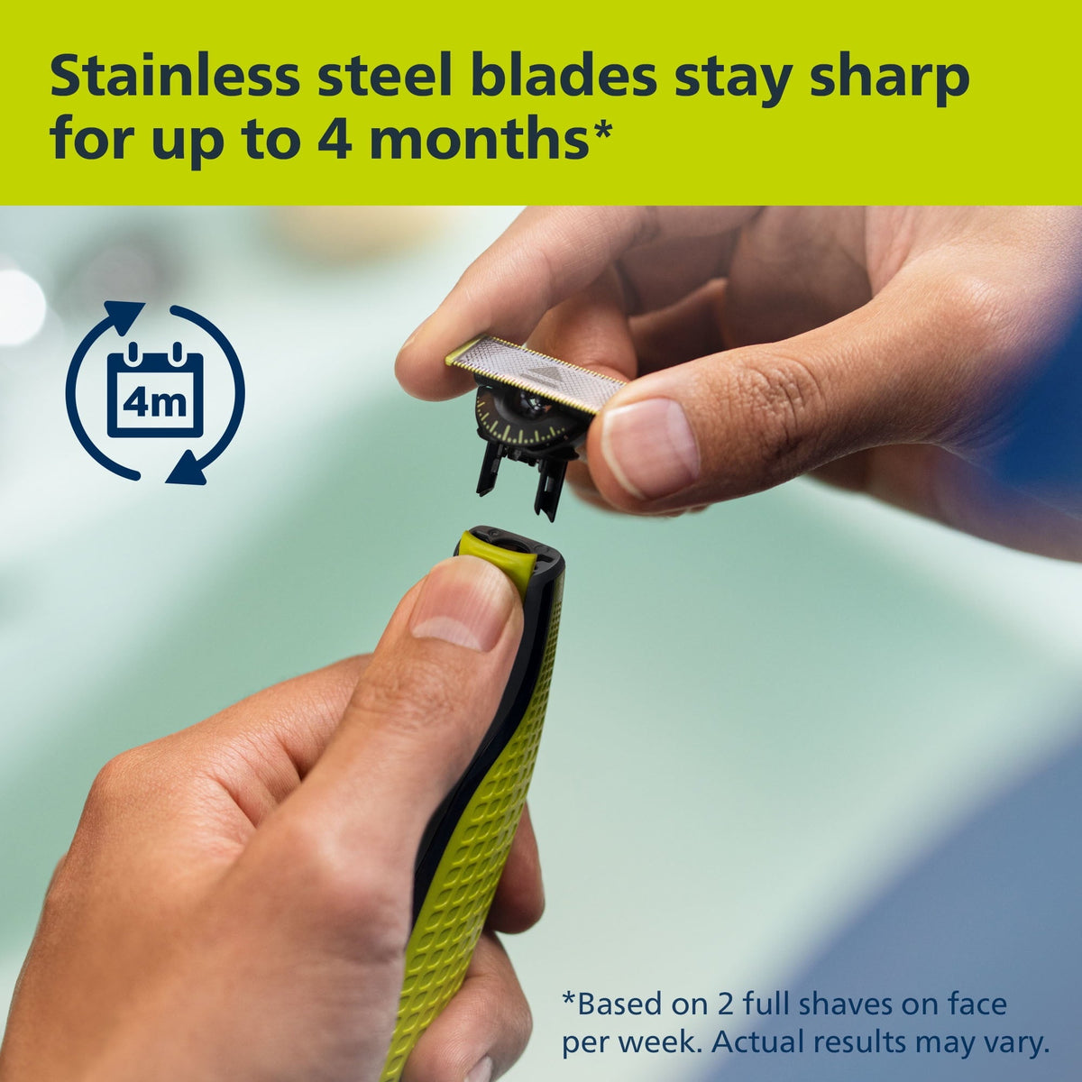 Philips OneBlade 360 Face, Hybrid Electric Trimmer & Shaver, 5-in-1 Comb, Wet & Dry Use, Black, QP2724/70