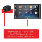 Dual Electronics 7" LED Touchscreen Car Stereo Receiver – Double DIN, Bluetooth, USB – XVM279BT (New)