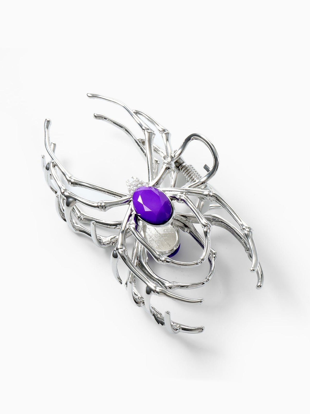 Way to Celebrate Halloween Women's Metal Spider Claw Clip, Multicolor, 1 Piece