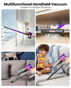 Hosaud Cordless Stick Vacuum Cleaner 45KPA Strong Suction 50Mins Lightweight for Pet Hair Home Hard Floor