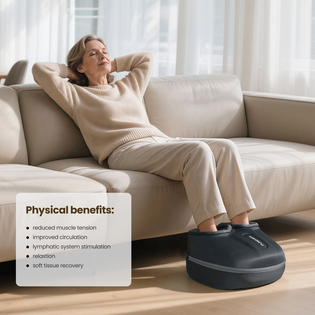 Pureheal Foot Massager with Heat,Shiatsu Foot Massager Machine for Plantar Fasciitis, FSA HSA Eligible, Gifts for Women Mom