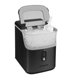 Frigidaire 33 lbs. Countertop Nugget Ice Maker, Self-Cleaning Ice Machine with Touch Controls, Black Stainless Steel