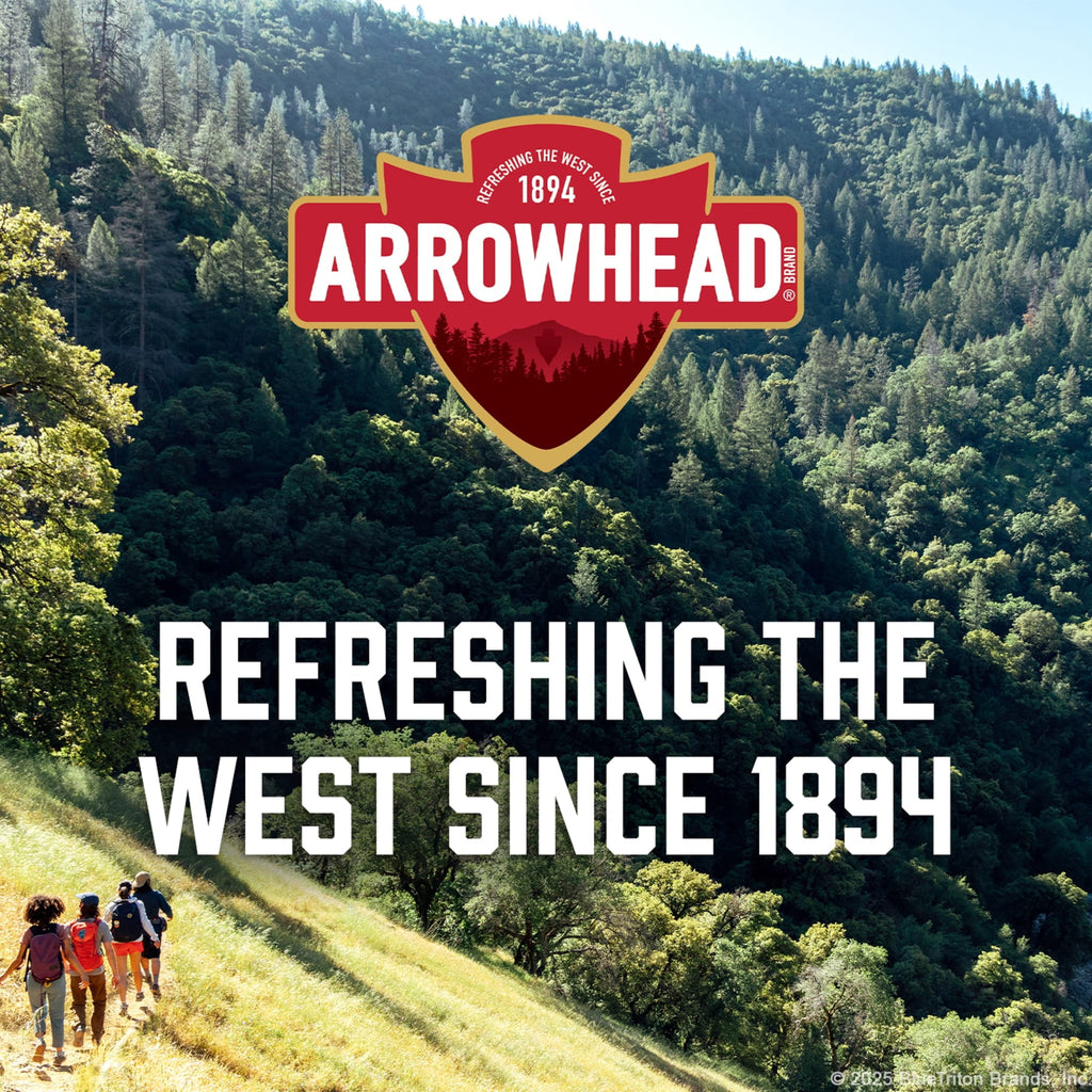 Arrowhead Brand Mountain Spring Water, 23.7-Ounce Plastic Sport Cap Bottles (Pack Of 24)
