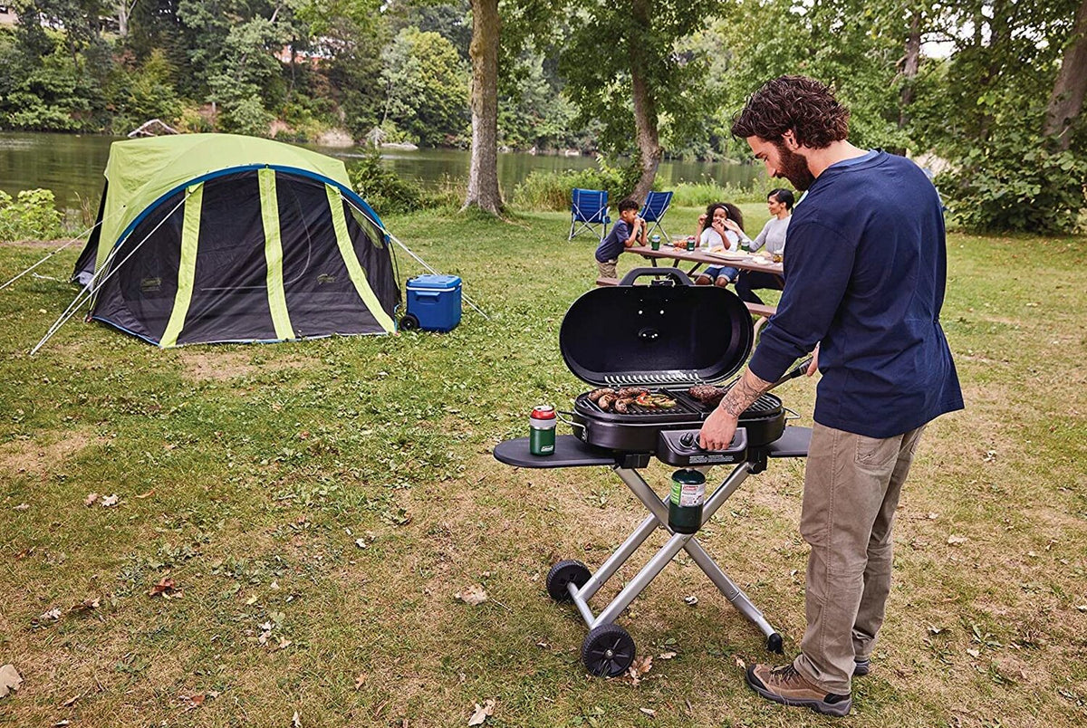 Coleman RoadTrip 285 Portable Stand-Up Propane Grill, Black - 2000033052