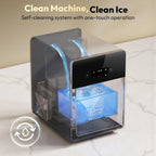 OYLUS Clear Ice Ball Maker, 2 in, 4 Spheres, 144/Day, 0.4 Gallons, 18 in D x 17.3 in W x 12.5 in H - ZB-001H