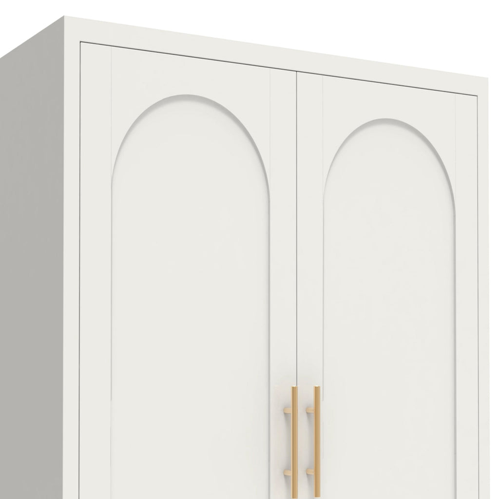 61" Metal Storage Cabinet with Doors and Adjustable Shelves,Garage Storage Cabinet for Home,Office