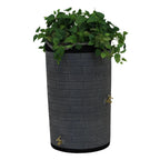 Good Ideas Impressions Downton Rain Saver Rain Barrel, 50 Gallon, Dark Granite - IMP-D50-DAR