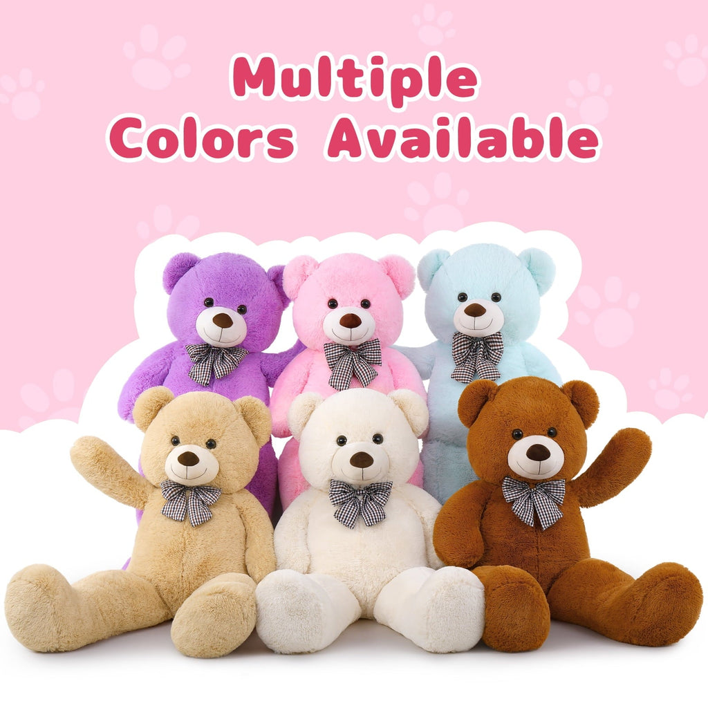 MaoGoLan Giant Teddy Bear 47" Giant Bear Stuffed Animals 4ft Big Plush Toy