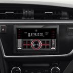 Dual Electronics XD28BT, Car Stereo Head Unit, Double DIN with Bluetooth, 7-Character LCD, New