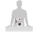 Singing Machine Portable Karaoke Machine for Adults & Kids with Wired Microphone, White - Built-In Speaker, Bluetooth with LED Disco Lights - Karaoke