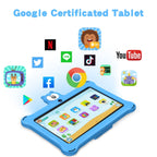 Kids Tablet 7 inch 32GB WiFi Android 13 Tablet For Kids| Bluetooth | Parental Control | Pre-Installed Learning Tablet Apps for Toddlers Children
