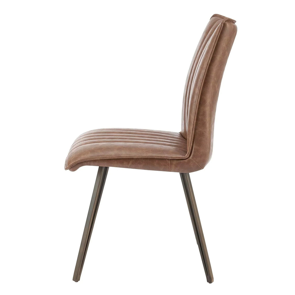 Reino PU Dining Side Chairs, Set Of 2