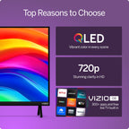 VIZIO 32" Class Quantum HD720p QLED Smart TV (VHQ32M-10)