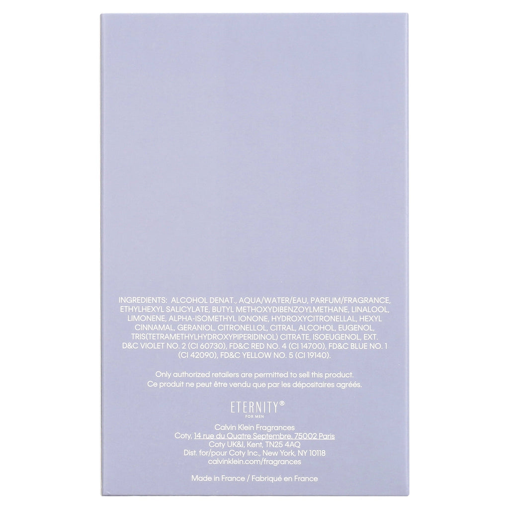 Calvin Klein Eternity Aqua Eau de Toilette Spray, Cologne for Men, 6.7 Oz