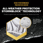 Budge Superior StormBlock™ Car Cover, Waterproof All Weather Outdoor Car Protection, Size 3 for Mid-Size Vehicles