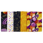 Create It 18" x 21" Cotton Galaxy Precut Sewing & Craft Fabric Bundle, Multicolor 5 Piece