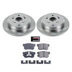 PowerStop Z17 Replacement Brake Pad & Rotor Kit Rear KOE206