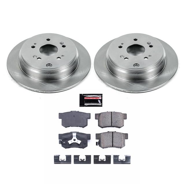 PowerStop Z17 Replacement Brake Pad & Rotor Kit Rear KOE206