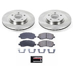 PowerStop Z17 Replacement Brake Pad & Rotor Kit Front KOE3032