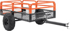 VEVOR ATV UTV Tow-Behind Dump Cart 1500 lb 15 cu ft
