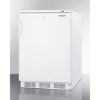 Undercounter Medical All-Freezer -25 C Capable, White, Front Lock