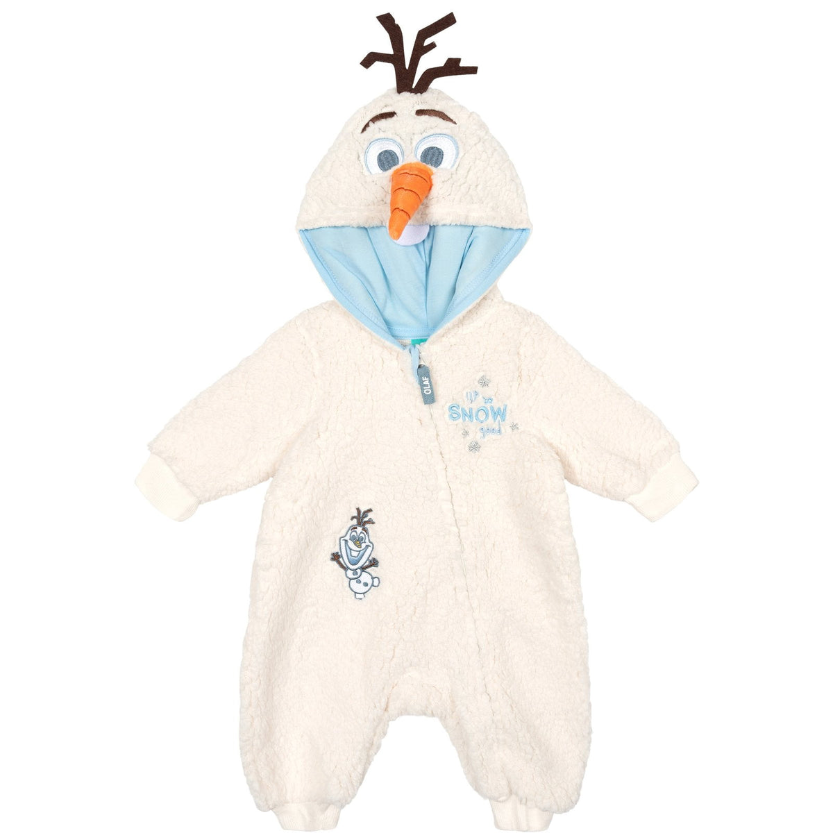 Disney Winnie the Pooh Baby Boy or Girl Cosplay Fleece Hooded Jumpsuit Yellow