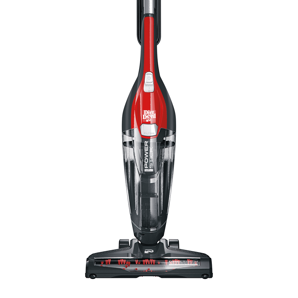 Dirt Devil Power Stick Lite 4-in-1 Corded Stick Vacuum Cleaner, for Rugs, Hard Floor, Upholstery, Lightweight, Attached Hand Vacuum, Small Spaces